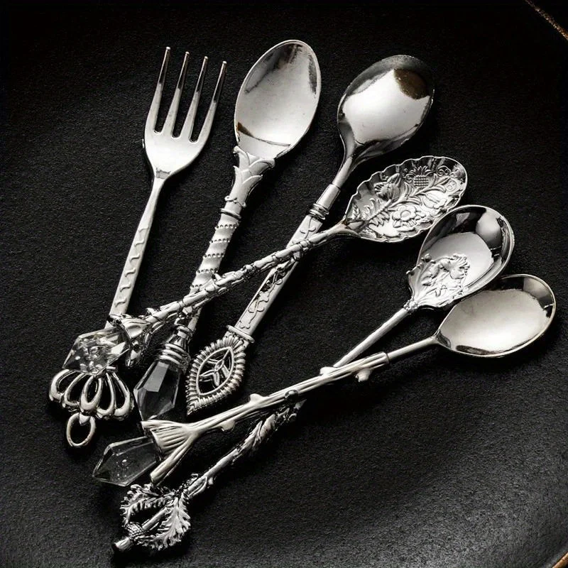 Vintage Collectible Spoons - Набор из 6 винтажных ложек и