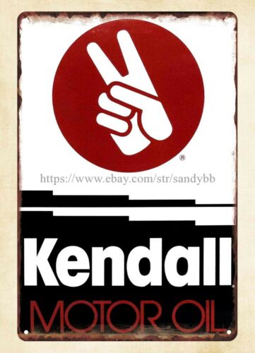 Vintage Collectibles Store - Металлическая табличка Kendall Motor Oil: винтажный