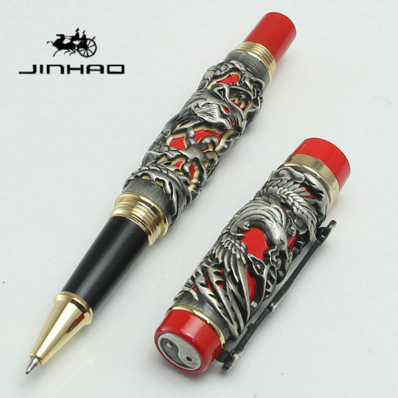 Vintage Collectible Pens - Винтажная коллекционная ручка-роллер JINHAO «Дракон и