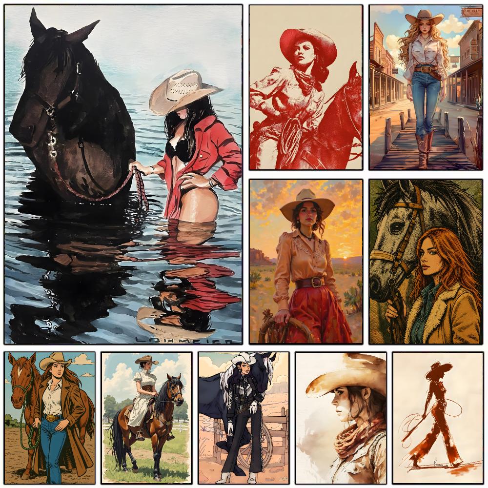 Винтажный постер в стиле «Ковб – обзор и цена Vintage Collectible Posters